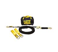 3M DBI-SALA 7600502 Horizontal Lifeline System, 20-Foot Kernmantle Rope with Tensioner, Energy Absorber, Two 6-Foot Tie-Off Adaptors, Carrying Bag, Black by 3M Fall Protection Business
