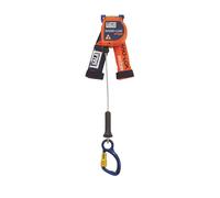3M DBI-SALA Appareil antichute à rappel automatique Nano-Lok Edge, testé sur arêtes vives, longueur : 2,4 m, câble métallique galvanisé 5 mm , mousqueton à sangle Trilock, mousqueton Alu Twist-Lock ou