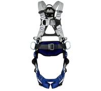 3M DBI-SALA ExoFit XE50 Harnais de sécurité 4 points avec ceinture de maintien 1112714, boucles automatiques, taille 1 x1 morceau