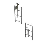 3M DBI-SALA Lad-Saf Kit de fixation pour échelle à barreaux, 4 personnes, acier galvanisé x1 morceau