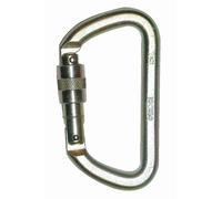 3M DBI-SALA Mousqueton à vis en acier, charge de rupture : 50 kN, ouverture 25 mm., 25 mm x1 morceau