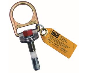 3M DBI-SALA Point d'ancrage à anneau en D en acier pour béton, indicateur visuel d'installation, jeu de 12 boulons, testé selon EN795:1996 x1 morceau