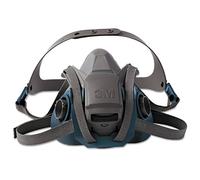 3M 6503QL Demi-masque à fermeture rapide silicone/nylon taille L x1 morceau