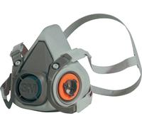 3M Demi-masque de protection respiratoire 6200 - Série 6000 EN 140 sans filtre M