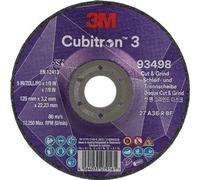 3M Disque à ébarber (D125xS3,2mmGranulation 36+ / Coudé 3M™ Cubitron™ 6 / Contenu : 10 pièces) - 7100305448