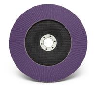 3M Disque à lamelles 769F, 125 mm, 22,23 mm, P60+, plat x10 morceau