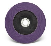3M Disque à lamelles 769F, 125 mm, 22,23 mm, P80+, plat x10 morceau