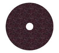 3M Scotch-Brite Disque en non-tissé SC-DH avec centrage, rouge, 115 mm, 22 mm, A, moyen #60982 x20 morceau