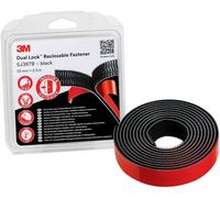 3M Dual Lock Bande auto-agrippante à coller (L x l) 2.5 m x 25 mm noir 1 pc(s)