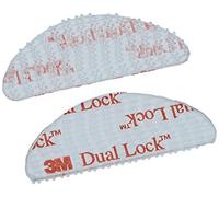 3M Dual Lock pour Telepass, Système de Fixation Refermable à Double Verrouillage, Lot de 2
