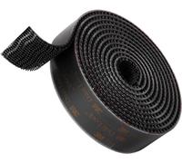 3M Dual Lock SJ 3550CF, 1 roll adhésifs pour fixation Auto, Dashcam, Go Pro, Support de porte Telepass, dimensions 25,4 mm x1 m, fermeture à pression, noir, articulations réversibles