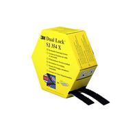 3M Ruban boucles et crochets Dual Lock SJ354X 25,4 mm x 5 m Noir