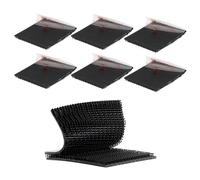 3M Dual Lock SJ3550 attaches refermables noires Lot de 6 5 cm x 5 cm ruban adhésif robuste en forme de champignon fixation à crochet ruban de montage pour porte-carte EZ Pass intérieur