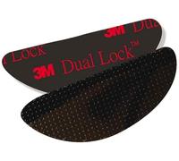 3M Dual lock SJ3550CF - Autocollant double verrouillage 3M original, fixation de voiture, support de paiement péage, dashcam, Go Pro, autocollant camion, fermeture par pression, Noir (10)
