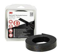 3M Dual Lock fermeture à pression SJ355B noir 25,4 mm x 2,5 m 5,7 mm haute résistance thermique