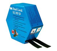 3M Fermeture à pression Dual Lock SJ457D translucide 25,4 mm x 10 m 1,7 mm 109 têtes/cm2 x1 morceau