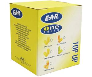 3M E-A-R Soft Yellow Neon Sachet de recharge (pour remplir l'embout de recharge) pour OneTouch Pro Dispenser, SNR = 36 dB PD01010 x500 morceau