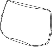 3M Ecran externe, standard pour 9100, G5-01, G5-03 Pro Air, G5-03 Pro, G5-03 E #526000 (1Pack = 10 pièces) x1 morceau