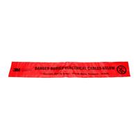 3M Electronic Marking System (EMS) bande d'avertissement de danger 7902, rouge, 152 mm, courant, 152 m, 1 paquet/unité d'emballage x1 morceau