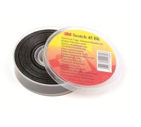 3M ET 45bk Film polyester, renforcé de fibres de verre, noir, 19 mm x 20 m x 0,2 mm x20 morceau