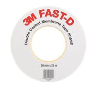 3M FAST-D Ruban Adhésif d'étanchéité Toute Saison 8069E, Blanc, 20 mm x 25 m, 0.47 mm