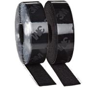 3M Fastener TB3576/TB3577 Crochet/Boucle Noir, 1 en (25,4 mm) x 10 ft (3,05 m) (1 bande couplée/sac)