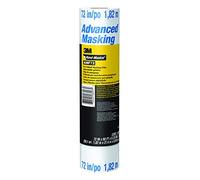3M Film de Masquage pour Hand-Masker M3000, Transparent - 1 Rouleau de 182 cm x 27,4 m - Protège les Surfaces des Projections de Peinture