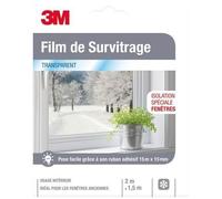 FILM SURVITRAGE FENETRE TRANSPARENT 2X1.50M