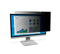 3M Filtre Confidentialité PF280W9B 28" 16:9 Anti-reflet Réversible Mat/Brillant Angle de Vue 60° (622x343mm) LCD Tactile Résistant Rayures & Poussière
