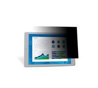 3M Filtre de Confidentialité Noir PFTAP012 pour Tablette 10.2" (25.9cm) Anti-Reflet, Anti-Rayures, Mode Paysage, Compatible Écran Tactile Apple iPad