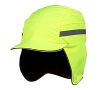 3M Casquette de protection First Base 3 Winter – Jaune haute visibilité 52–65 cm, visière réduite