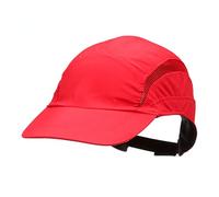 3M™ First Base™ 3 Casquette antiheurt 2030597, Classic, Rouge, visière Standard, 70 mm