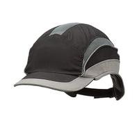 3M First Base 3 Casquette antiheurt 2031219, Elite, noir/gris