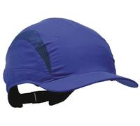 3M First Base 3 Classic - Casquette antichoc bleu roi - visière raccourcie 55 mm, EN812 x20 morceau