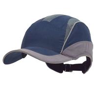 3M First Base 3 Elite - Casquette antichoc bleu marine/grise - micro écran 25 mm, EN812 x20 morceau