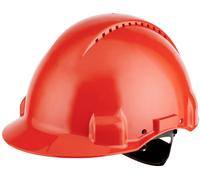 3M G3000NUV-RD G30NUR Casque de protection EN 397, EN 50365 rouge