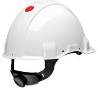 3M Casque protection G3001MUV1000V-VI diélectrique 1000 V à cliquet non ventilé blanc