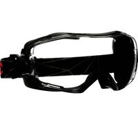 3M Lunettes-masque de sécurité GoggleGear 6000 – antibuée/antirayure Scotchgard, noir