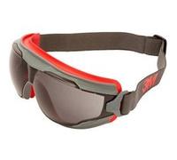 3M Goggle Gear 500 GG502SGAF Lunettes intégrales avec protection anti-buée rouge, gris EN 166 DIN 166