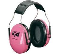 3M Peltor kid capsule protection auditive H510, rose néon /