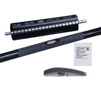 3M HDCW Manchette de réparation thermorétractable, noir, 80/25 mm, 250 mm x5 morceau