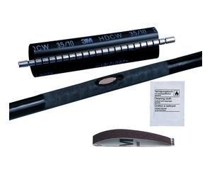 3M HDCW Manchette de réparation thermorétractable, noir, 110/30 mm, 500 mm x5 morceau