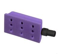 3M™ Hookit™ 35825 Bloc de ponçage Flexible avec Extraction de poussière,133 x 67 mm