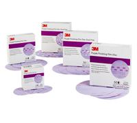 3M Hookit Disque auto-agrippant 260L, Purple Disques abrasifs / 3 trous, 76 mm, P1200 (Pack=50pcs) x4 morceau