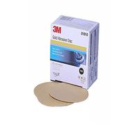 3M Hookit Gold 216U, 00916, Disque abrasif 76 mm, Grain P220, Lot de 50 disques, disques abrasifs pour l’Automobile
