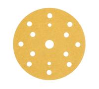 3M Hookit Gold Premium 255P+, 150 mm, P180, perforé 15 fois #50447 x100 morceau