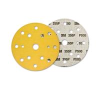 3M Hookit Gold Premium 255P+, 150 mm, P80, 15 trous #50443 x100 morceau