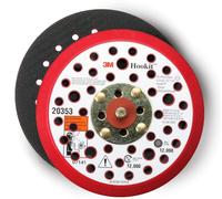 3M Hookit plateau-support, 203 mm, filetage métrique, taille du filetage : M14 x1 morceau