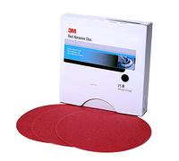 3M Hookit Rouge 15,2 cm P80d Grain abrasif