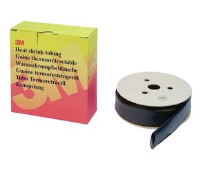 3M HSR 3000 Gaine thermorétractable à paroi mince en rouleau, jaune, 18/6 mm, 5 m x45 morceau